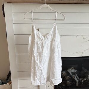 Aritzia White Mini Dress